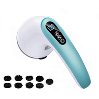 Máquina de adelgazamiento de cuerpo completo con vibración de percusión eléctrica de mano, masajeador de piernas de brazo inalámbrico, martillo de masaje