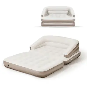 sofa bed inflatable air mattress inflatable bed flocked inflatable pvc single size air bed