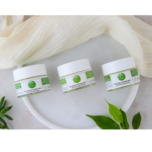 Bálsamo Facial de Manteca de Karité y Colágeno 45gr, Crema Hidratante Natural Antiarrugas Vegana para Piel Seca/Sensible - Product Image 2