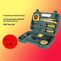 Kit de réparation à domicile pour travaux électriques avec tournevis à cliquet en acier Bits Tape Inclut Hard Case Tool Box OEM Customizable