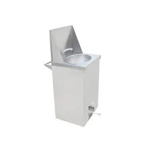Hochwertige tragbare Handwaschbeck station freistehendes edelstahl-handgefertigtes Waschbecken