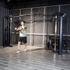 Appareil de musculation multifonctionnel professionnel pour salle de sport, bancs et supports d'entraînement à double bras, entraîneur de tractions - Product Image 5