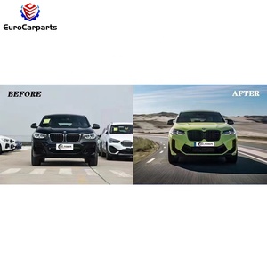 Kit carrozzeria adatti per <span class=keywords><strong>BMW</strong></span> <span class=keywords><strong>X4</strong></span> G02 18-21y da vecchio a nuovo 2022 + X4M F98 LCI auto stile paraurti luci accessori auto auto auto tuning parti - Product Image 5