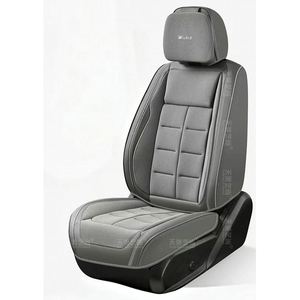 ชุดหุ้มเบาะรถยนต์หนังโพลีเอสเตอร์สีดำแดงสไตล์สปอร์ต คุณภาพสูง ใช้ได้กับรถยนต์ทั่วไป ดีไซน์หรูหรา ครบชุด สำหรับเบาะหน้าและเบาะหลัง - Product Image 5