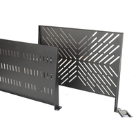 Tiroir de rack serveur métallique robuste de 19 pouces 1U verrouillable pour centre de données