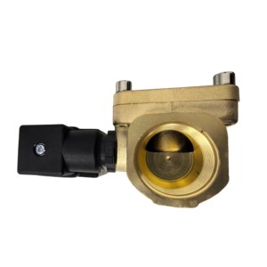 Endüstriyel Pilot Kumandalı 1.6Mpa Yüksek Basınçlı Su Kontrolü 2/2 Yollu DN25 Normalde Kapalı Pirinç Solenoid Valf - Product Image 1