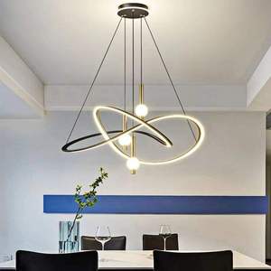 Designer Nordic <b>Dining</b> Room Living Room Ceiling Hanging Fixtures Modern LED Chandeliers Pendant <b>Lights</b> - Product Image 3