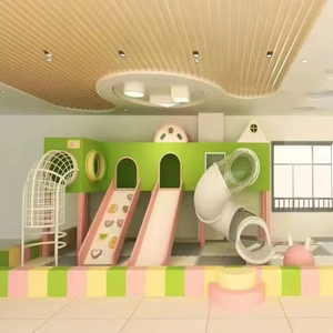 Equipo <span class=keywords><strong>de</strong></span> juego interior para niños hecho a medida comercial, muebles blandos <span class=keywords><strong>de</strong></span> PVC, Playland, centro comercial, Wonderland, Ball Pit - Product Image 1