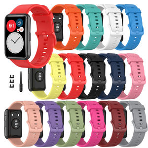 Ivanaze-<span class=keywords><strong>Correa</strong></span> de silicona para reloj <span class=keywords><strong>HUAWEI</strong></span>, repuesto de pulsera deportiva para hombre y mujer - Product Image 1