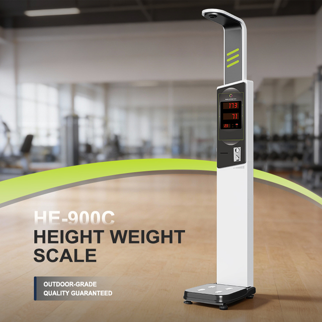 HW-900C Medical New Materials Height Weight Scale With RS232