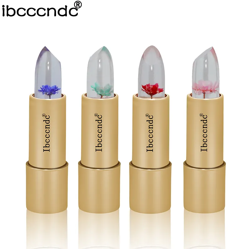 4 Colors Magic Jelly Lip Gloss Stick Temperature Change Moisturizer Bright Lipstick Lips Care Makeup Comsmetics Mirror Lip Balm