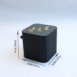 Cross Border Middle Finger In Box Christmas Gift 5Cm Square Surprise Gift Box Personal Gift Ornament PLA Material - Product Image 1