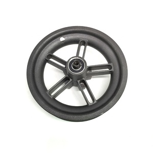 Rear Wheel <strong>Hub</strong> for Xiaomi Mijia M365 8/10 Inch <strong>Electric</strong> Scooter Rim Alloy Wheels 8 1/2x2 Rear Tire Replacement Parts - Product Image 2