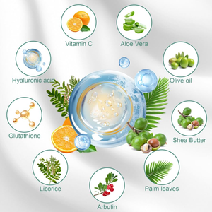 Crème éclaircissante pour le corps <span class=keywords><strong>et</strong></span> les zones intimes, étiquette privée OEM, crème blanchissante correctrice des taches brunes - Product Image 4