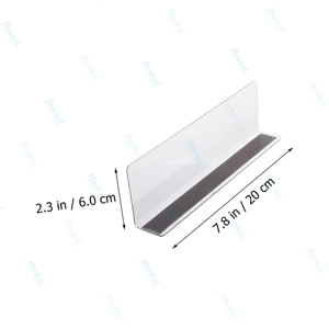 Divisores de Estantes Modulares Universales, Separadores Ajustables en Forma de T para Productos de Diferentes Tamaños - Product Image 2