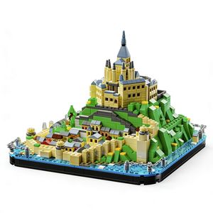 M77196--M Brand Último Modelo Serie Arquitectura <span class=keywords><strong>Francia</strong></span> - Mont Saint-Michel Juguete de Bloques de Construcción para Niños - Product Image 1
