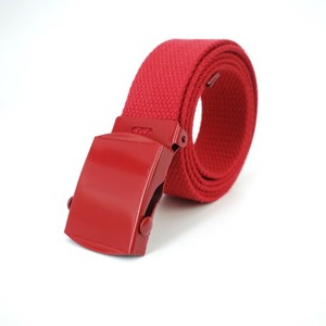 3,0 cm Bunte Unisex Leinwand Stoff Mode Nachhaltige Schule Gurtband Gürtel in Gurtband - Product Image 3