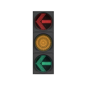 Fournisseur de feux de circulation chinois Intelligent solaire double couleur LED feu de signalisation 100mm 200mm 300mm RGY feux de signalisation - Product Image 4