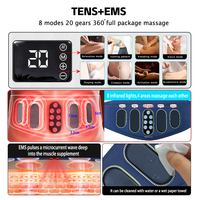 Brûleur de Graisse Électrique Minceur Masseur Abdominal Ventre Vibro Forme Vibrant Fitness Taille Taille Ceinture Entraîneur> 1 Heure