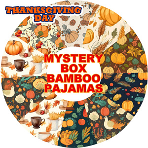 Hộp quà bí ẩn đồ ngủ tre Wei Wei số lượng lớn - Bộ đồ ngủ trẻ em chất liệu tre spandex tùy chỉnh hộp quà bí ẩn - Product Image 2