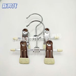 Mini Pants <b>Clip</b> Stainless Steel Non Slip Adjustable For Clothes Hangers Trousers 12cm - Product Image 3
