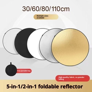 <span class=keywords><strong>5</strong></span> trong <span class=keywords><strong>1</strong></span> vòng di động phản xạ, đa màu sắc ngoài trời ráp khuếch tán nhiếp ảnh ánh sáng phản xạ cho studio ảnh - Product Image 5