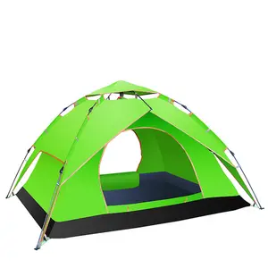 אוטומטי חיצוני ספורט משפחה 3-4 אדם בית קמפינג אוהל קופצות מהר מיידי מחנה אוהל