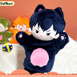 Vente flash : 8 modèles de figurines en peluche de style japonais Haikyu, poupées en peluche <span class=keywords><strong>Kageyama</strong></span> Tobio Hinata Shoyo, marionnettes à main, jouets en peluche doux - Product Image 6