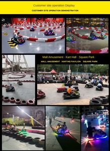 Leifengta K5 Crazy Kart <span class=keywords><strong>Mini</strong></span> Go-Kart électrique pour adultes et enfants, course de drift, voiture tamponneuse, vitesse maximale de 30 km/h, capacité de charge de 200 kg - Product Image 2