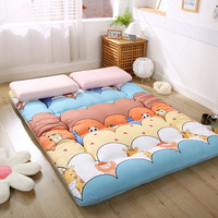 Matelas Futon Design Japonais Pliable au Sol Tapis Tatami en Mousse à Mémoire de Forme Alternative Facile à Ranger Portable pour le Camping Utilisation en Chambre