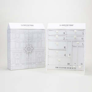 Boîte d'emballage en carton <span class=keywords><strong>de</strong></span> luxe imprimée sur mesure pour maquillage, grand miroir, <span class=keywords><strong>calendrier</strong></span> <span class=keywords><strong>de</strong></span> <span class=keywords><strong>l</strong></span>'<span class=keywords><strong>avent</strong></span>, matériaux recyclés, vernis à ongles, huiles, perruques - Product Image 6