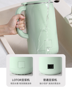 1.2L automatico multiuso zuppa di <span class=keywords><strong>latte</strong></span> di <span class=keywords><strong>soia</strong></span> per uso domestico frullatore da cucina in lingua tedesca per il <span class=keywords><strong>latte</strong></span> di noci fatto in casa - Product Image 4