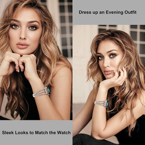 Keepwin Prachtig 38 40 41 42 44 45 49 Mm Charmante Slanke Vrouwen Extender Smart <span class=keywords><strong>Watch</strong></span> Bands Gratis Tool Armband Riem Voor Apple - Product Image 4
