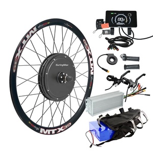 MTX39 Rim Xe Máy Điện E-Xe Đạp Màn Hình LCD Và Phía Sau Rim Phanh Chuyển Đổi MTX 1500W Ebike Kit Với Tam Giác Pin Lithium - Product Image 1