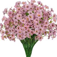 Hete Aanbieding: 24 Bundels Kunstplanten, UV-bestendige Kunstbloemen voor Tuinlandschap & Decoratie (Bulk)