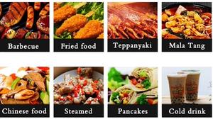 Carrito de Comida Eléctrico de la Marca NP, Mini Carrito de Comida Eléctrico, <span class=keywords><strong>Comprar</strong></span> Camión de Comida Móvil - Product Image 4