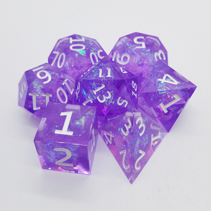 Xúc Xắc Sharp Edge Dice Handmade Nhựa Đa Diện Dice Cho <span class=keywords><strong>RPG</strong></span> Cán Chơi Trò Chơi - Product Image 2