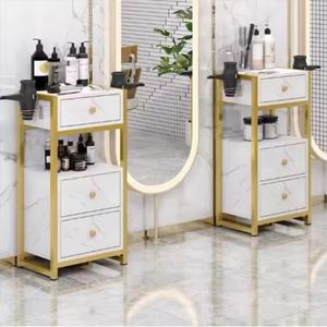 Meubles de beauté et de coiffure 2024, armoire dorée, meubles de salon de coiffure - Product Image 5