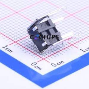 SKHHLNA010 Tactile Switch Through hole Component (THT) Switch Single Pole Single Throw Round Button Right Angle Insert 6.2mm - Product Image 2