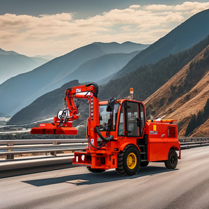 Selbst fahrender Trimmer zum Beschneiden von Bäumen Sträucher und grüne Gürtel Unkraut reparatur am Straßenrand mit Kern motor komponente - Product Image 1