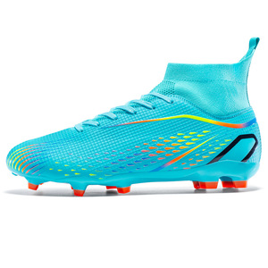 Zapatos de Fútbol Xunhe de Caña Alta, Tacos Genuinos Antideslizantes, Zapatos Deportivos para Adultos y Niños, Zapatos de Entrenamiento Profesional para <span class=keywords><strong>Hombre</strong></span> con Entresuela de EVA - Product Image 6