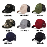 Mujeres Hombres EE. UU. Bandera Malla Gorra de béisbol Moda Hombre Mujer Transpirable Snapback Sombreros Unisex Trucker Sombreros Gorra Nuevo