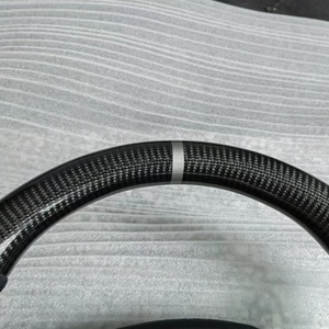 Volante <span class=keywords><strong>de</strong></span> Fibra <span class=keywords><strong>de</strong></span> Carbono Personalizado para Ford Raptor F150 F180 2015 2016 2017 2018 2019 2020, Accesorios <span class=keywords><strong>de</strong></span> Cuero para Automóvil - Product Image 4