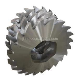 Lama Trituratrice a Doppio Asse in SKD11 H13 Temprata e Forgiata per Taglio e Frantumazione di Plastica e Rottami Metallici - Product Image 2