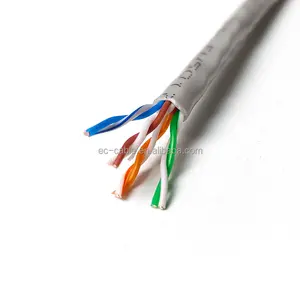 Fabrika fiyat 1000FT 305 metre kapalı ortam kablosu Cat6 Cat6a Cat5e 4 çift bükülmüş açık lan kablosu yüksek hızlı UTP FTP ağ kablosu