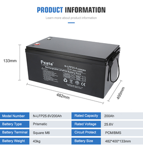 Аккумуляторная свинцово-кислотная батарея, 12 В, 18 А/х - Product Image 2