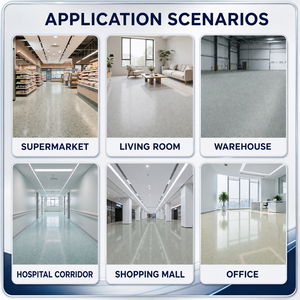 Pintura Epóxica a Base de Agua <span class=keywords><strong>para</strong></span> Pisos con Arena de Color, Bajo Olor, Resistente al Desgaste, <span class=keywords><strong>para</strong></span> Oficinas Comerciales Grandes, Precio al por Mayor, Entrega Rápida, OEM - Product Image 4