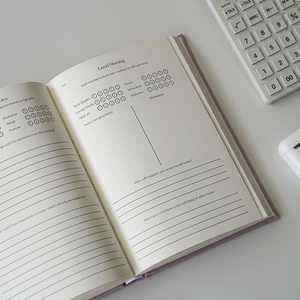 Diario de Claridad Mind Plan, Cuaderno Organizador de Pensamientos Guiado con Logotipo Personalizado - Product Image 4