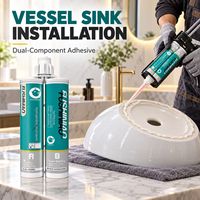 Colle époxy haute résistance pour dalles de porcelaine, imperméable et résistante à la chaleur, pour l'installation de dalles de marbre, quartz et granit