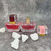 Botellas de Perfume de Vidrio de Lujo al por Mayor de Fábrica China, 30ml, 50ml, 100ml, Botellas de Perfume en Spray Reutilizables y Portátiles Personalizables